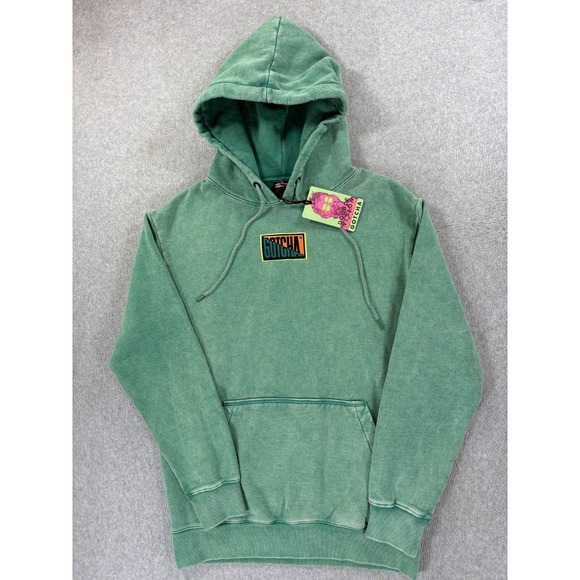Gotcha Other - NWT Gotcha Double Vision Y2K Hoodie Sweatshirt (Men's Small) Green